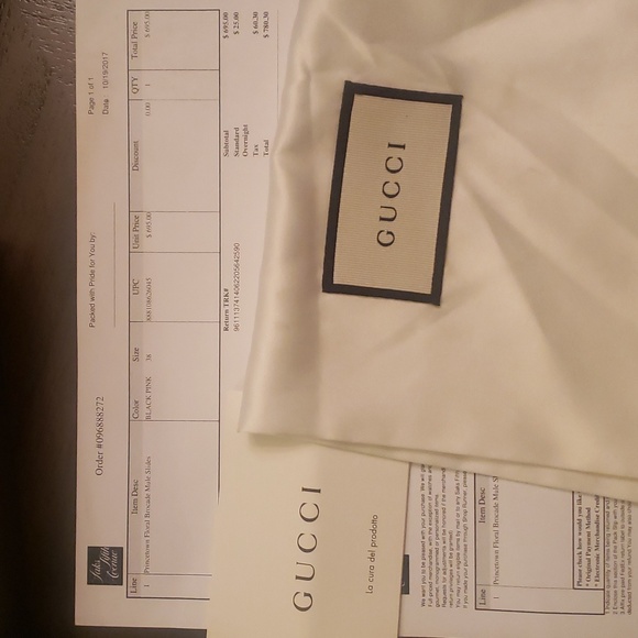 Gucci Princeton Mule Slides - Picture 8 of 8